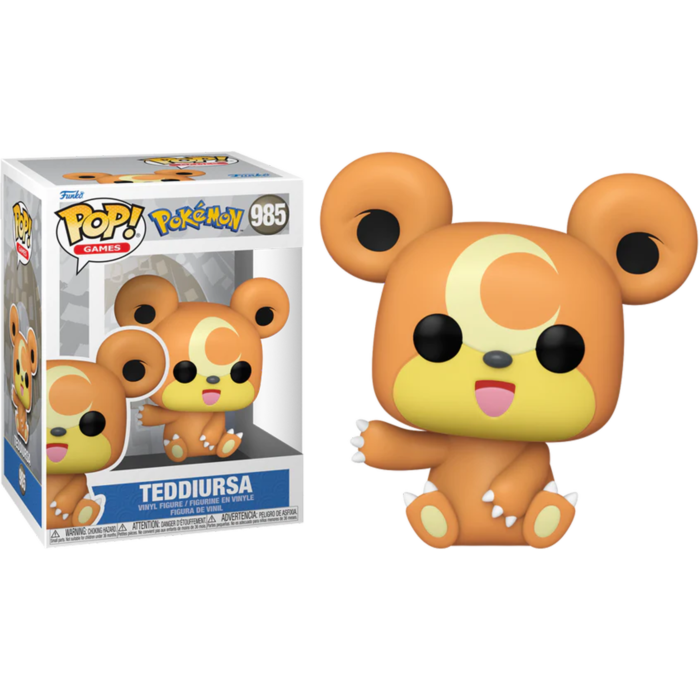 Pokemon - Teddiursa Pop! Vinyl Figure