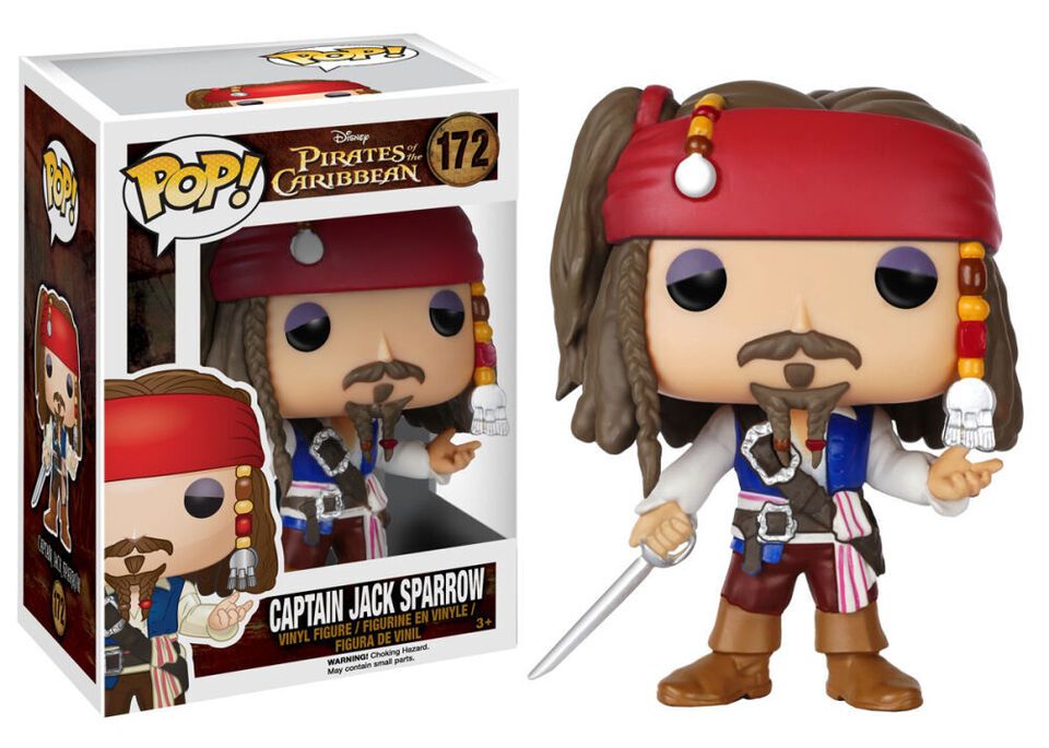 Pirates of the Caribbean- Captain Jack Sparrow Pop! Vinyl Figure
