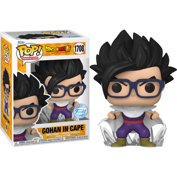 Dragon Ball Super: Super Hero - Gohan in Cape Pop! Vinyl Figure