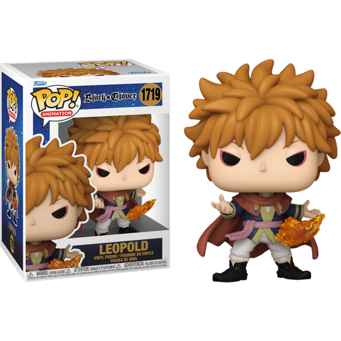 Black Clover - Leopold Vermillion Pop! Vinyl Figure