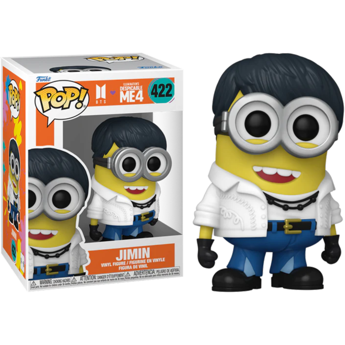 Despicable Me 4 x BTS - Jimin Minion Pop! Vinyl Figure