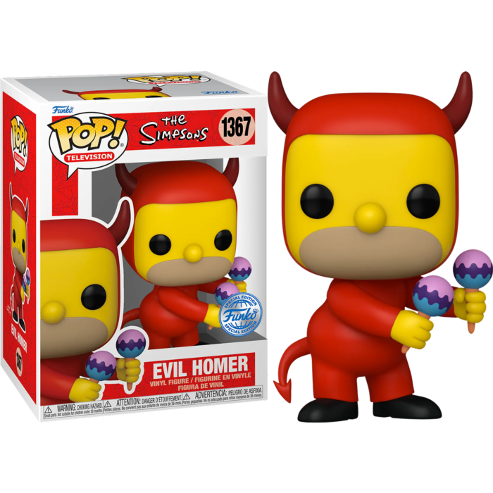 The Simpsons - Evil Homer Pop! Vinyl Figure