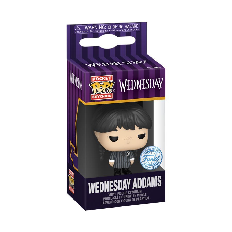 Wednesday (TV) - Wednesday Pop! Keychain Figure