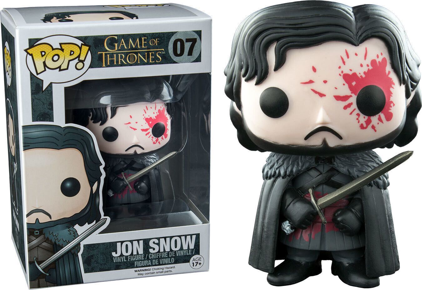 Game Of Thrones- Jon Snow Bloody Pop! Vinyl Figure