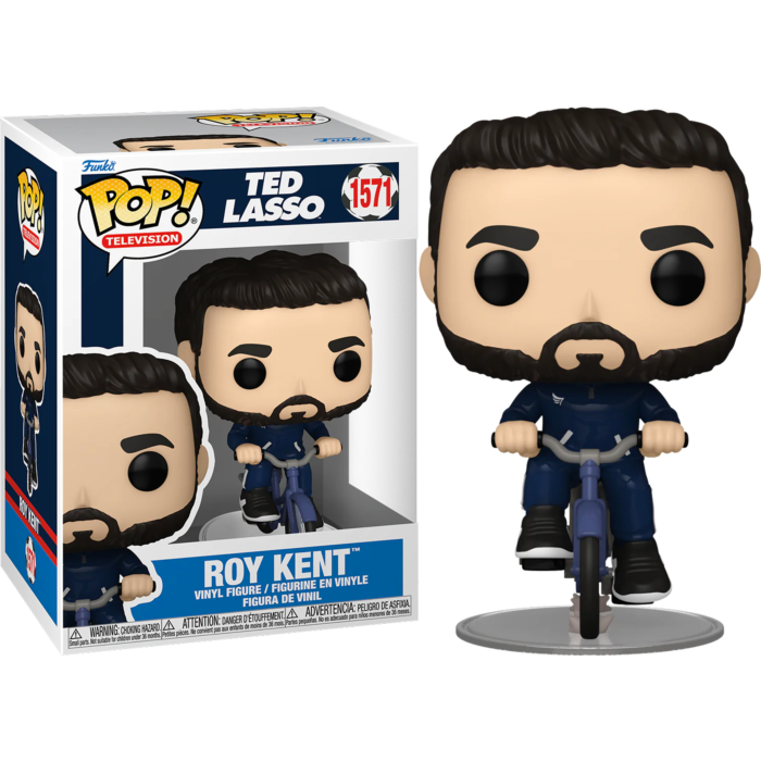 Ted Lasso - Roy Kent on Bike Pop! Vinyl Figure