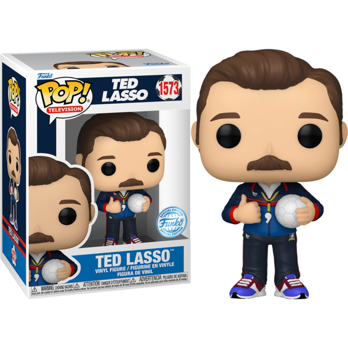 Ted Lasso - Ted Lasso with Soccer Ball Pop! Vinyl Figure