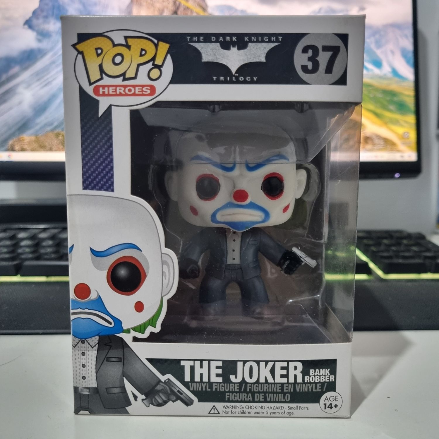 Dark Knight Trilogy- The Joker Bank Robber Pop! Vinyl Figure