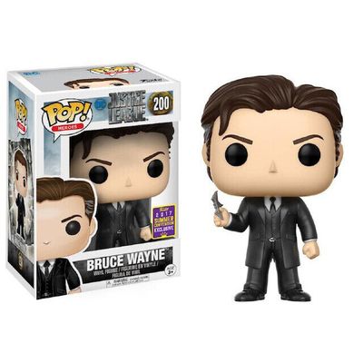 DC Justice League- Bruce Wayne Pop! Vinyl Figure (2017 SDCC Exclusive)