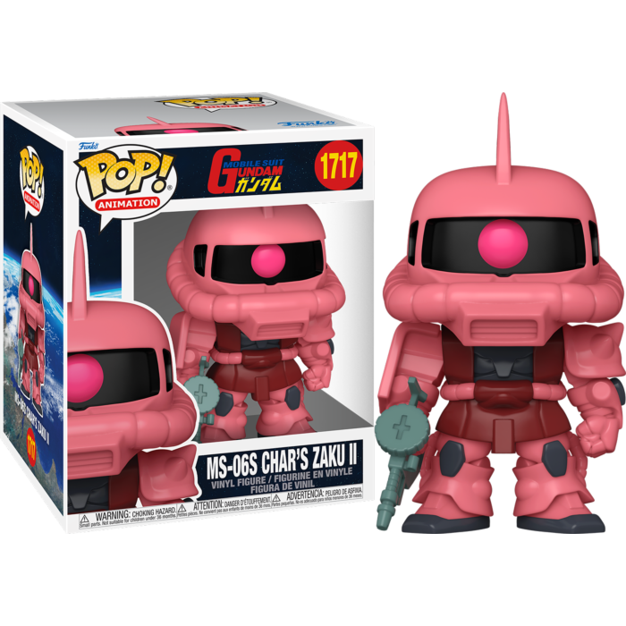 Mobile Suit Gundam - Char&#39;s Zaku II 6&quot; Pop! Vinyl Figure