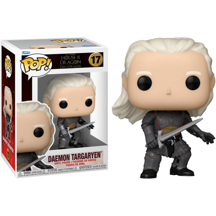 Game of Thrones: House of the Dragon - Daemon Targaryen with Dark Sister Pop! Vinyl Figure