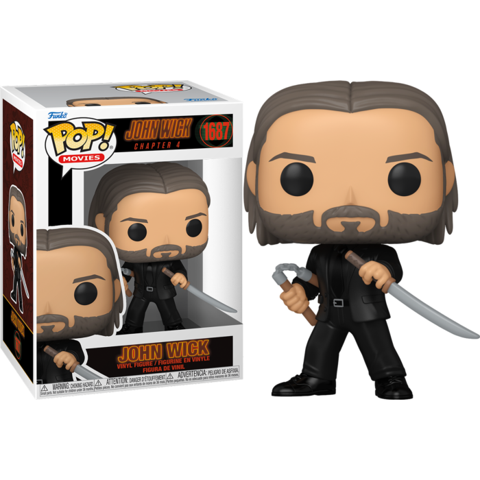 John Wick: Chapter 4 - John Wick with Sword &amp; Nunchucks Pop! Vinyl Figure