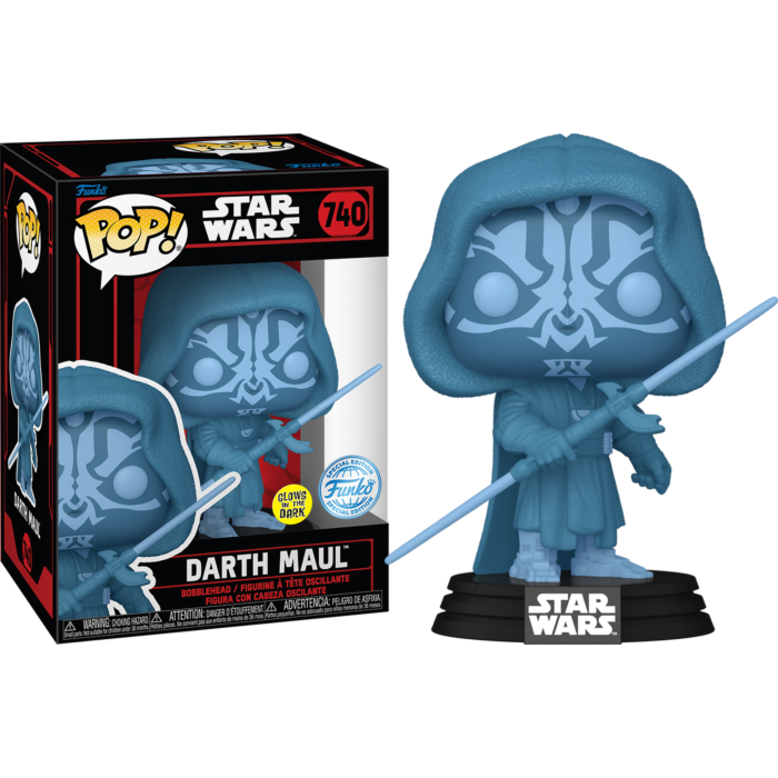 Star Wars: Dark Side - Darth Maul (Holo) Glow-in-the-Dark Pop! Vinyl Figure