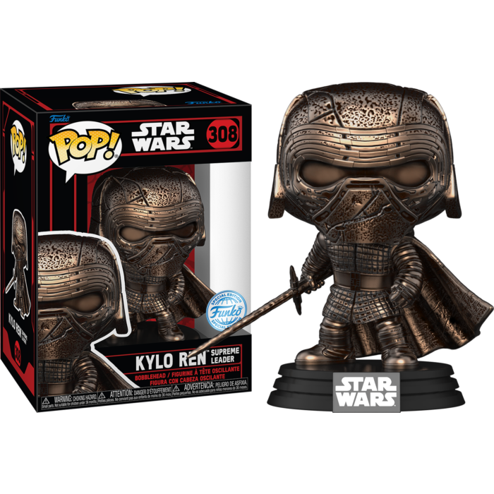 Star Wars: Dark Side - Kylo Ren Supreme Leader Metallic Pop! Vinyl Figure