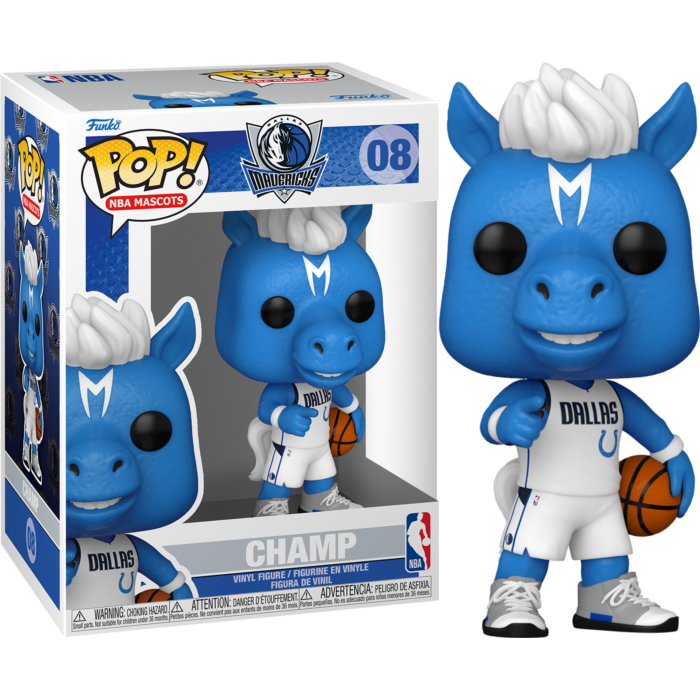 NBA: Mascots - Champ (Dallas Mavericks) Pop! Vinyl Figure