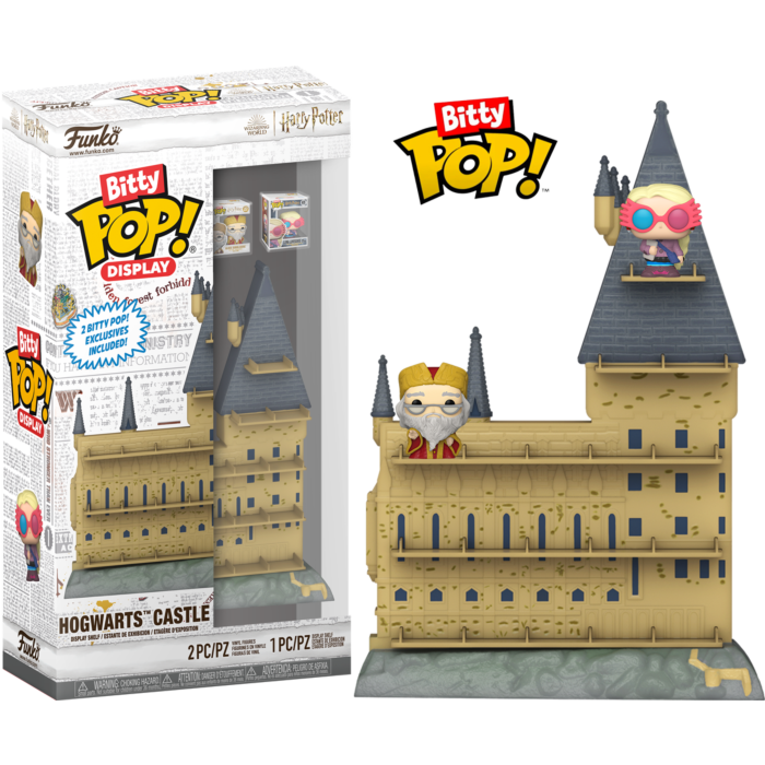 Harry Potter - Hogwarts Castle Bitty Pop! Display Shelf