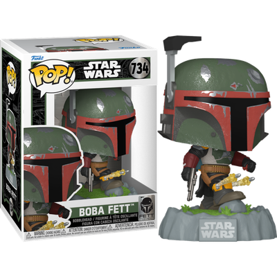 Pre-Order: Star Wars: Fett Legacy - Boba Fett with Kneepad Rockets Pop! Vinyl Figure