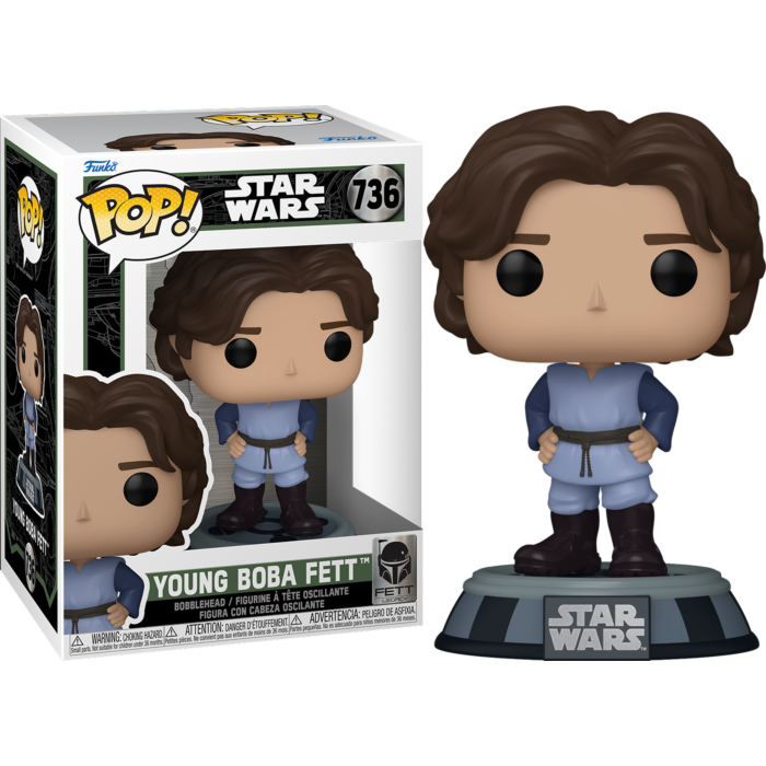 Pre-Order: Star Wars: Fett Legacy - Young Boba Fett Pop! Vinyl Figure