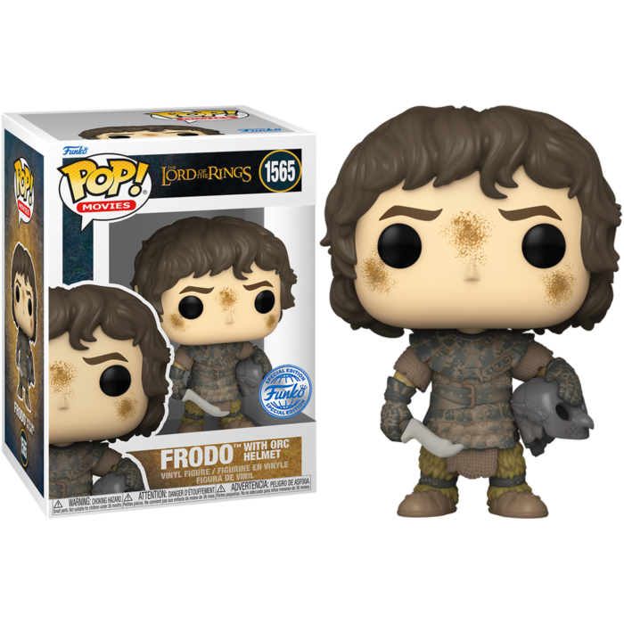 The Lord of the Rings - Frodo Baggins with Helmet Pop! Vinyl Figure