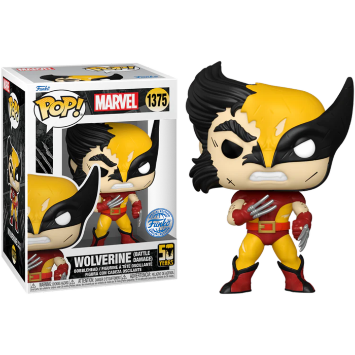 Wolverine - Wolverine (Battle Damage) Pop! Vinyl Figure