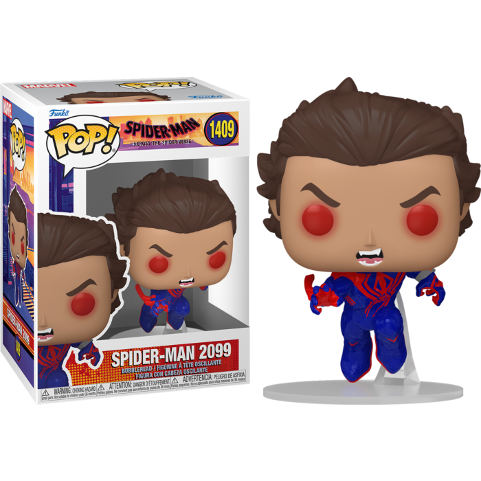 Spider-Man: Across the Spider-Verse - Spiderman 2099 (Unmasked) Pop! Vinyl Figure