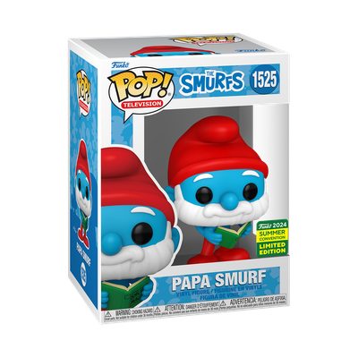 The Smurfs - Papa Smurf Pop! Vinyl Figure (2024 Summer Convention Exclusive) - alternate product image 2