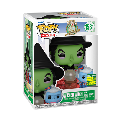 The Wizard of Oz - Wicked Witch with Winged Monkey Pop! Vinyl Figure (2024 Summer Convention Exclusive) - alternate product