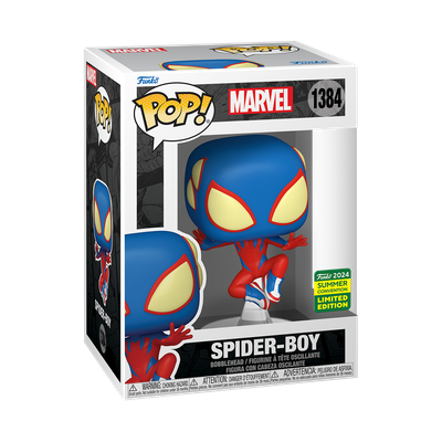 Marvel - Spider-Boy Pop! Vinyl Figure (2024 Summer Convention Exclusive) - alternate product image 2