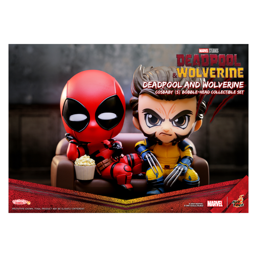 Deadpool 3 - Deadpool &amp; Wolverine Cosbaby [2 Pack]