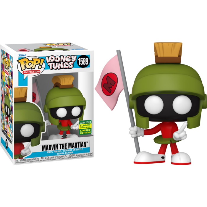 Looney Tunes - Marvin the Martian Pop! Vinyl Figure (2024 Summer Convention Exclusive)