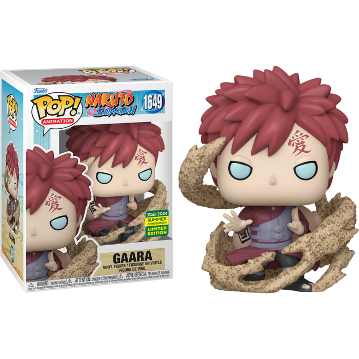 Naruto: Shippuden - Gaara Pop! Vinyl Figure (2024 Summer Convention Exclusive)