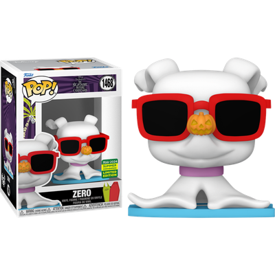 The Nightmare Before Christmas - Surfing Zero Pop! Vinyl Figure (2024 Summer Convention Exclusive)