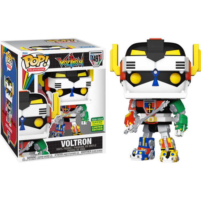 Voltron: Defender of the Universe - Voltron Super Sized 6" Pop! Vinyl Figure (2024 Summer Convention Exclusive)