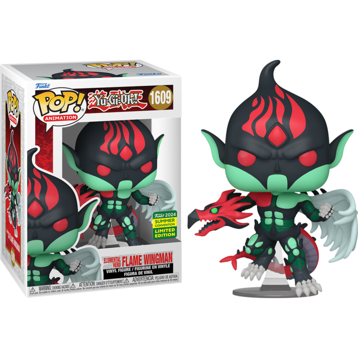 Yu-Gi-Oh! - Elemental Hero Flame Wingman Pop! Vinyl Figure (2024 Summer Convention Exclusive)