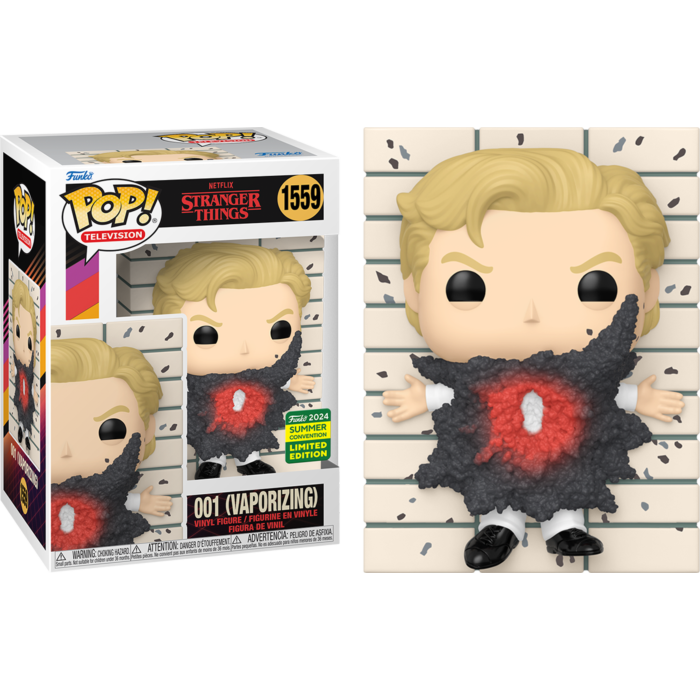 Stranger Things - 001 (Vaporizing) Pop! Vinyl Figure (2024 Summer Convention Exclusive)