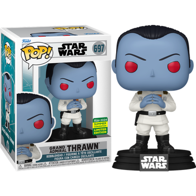 Star Wars: Aksoka - Grand Admiral Thrawn Pop! Vinyl Figure (2024 Summer Convention Exclusive)