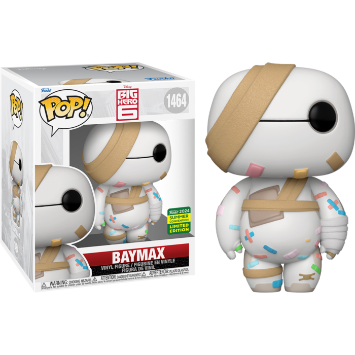 Big Hero 6 - Baymax Super Sized 6&quot; Pop! Vinyl Figure (2024 Summer Convention Exclusive)