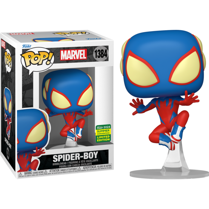 Marvel - Spider-Boy Pop! Vinyl Figure (2024 Summer Convention Exclusive)