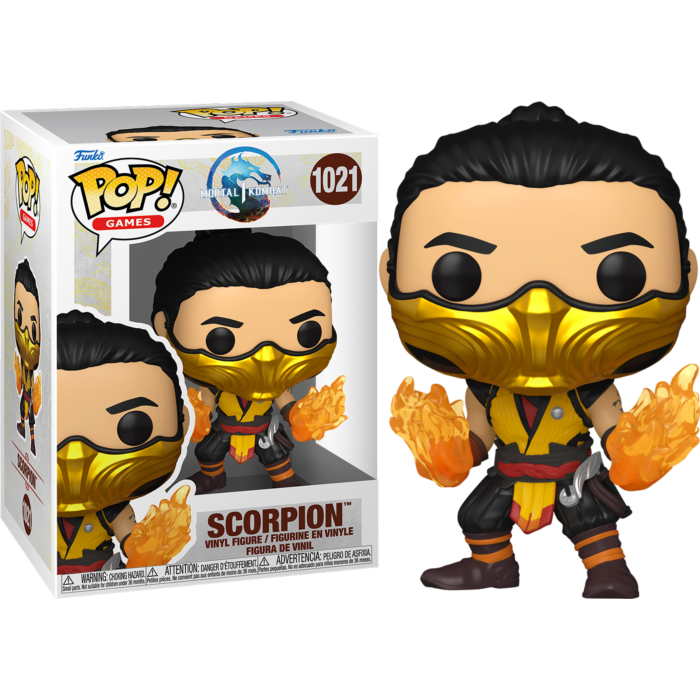 Mortal Kombat 1 - Scorpion (Fire Hands) Pop! Vinyl Figure