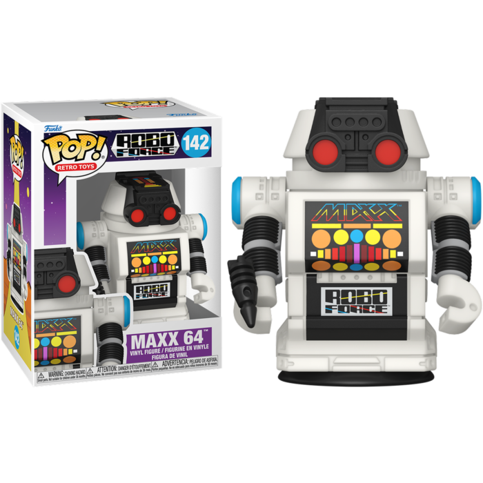 Retro Toys: RoboForce - Maxx 64 Pop! Vinyl Figure