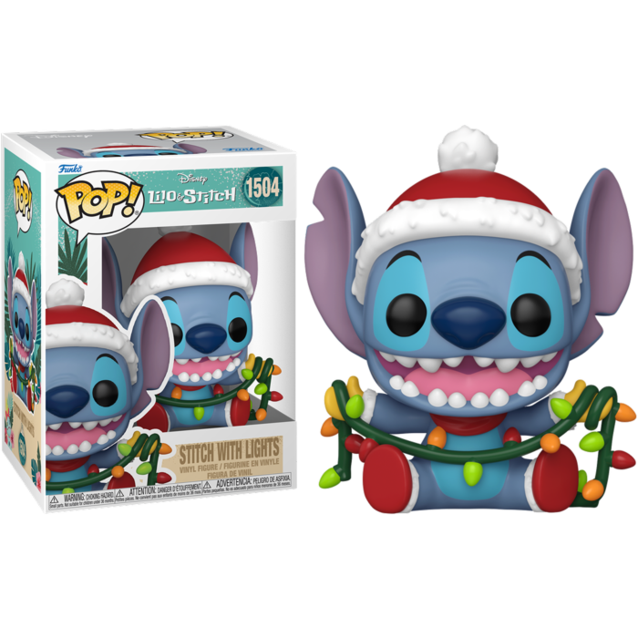 Lilo &amp; Stitch: Holiday - Stitch with Lights Pop! Vinyl Figure