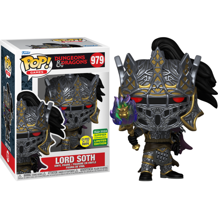 Dungeons &amp; Dragons - Lord Soth Glow-in-the-Dark Pop! Vinyl Figure (2024 Summer Convention Exclusive)
