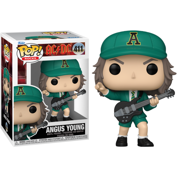 AC/DC - Angus Young in Green Pop! Vinyl Figure