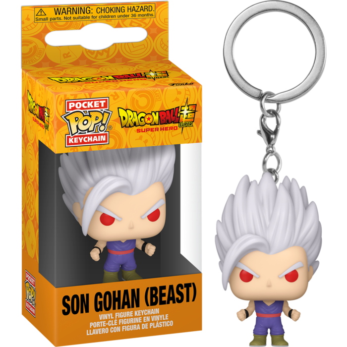 Dragon Ball Super: Super Hero - Son Gohan (Beast) Pocket Pop! Keychain