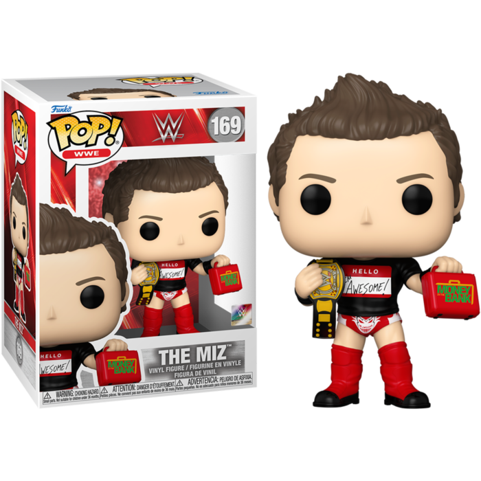 WWE - The Miz with Money in the Bank Briefcase Pop! Vinyl Figure