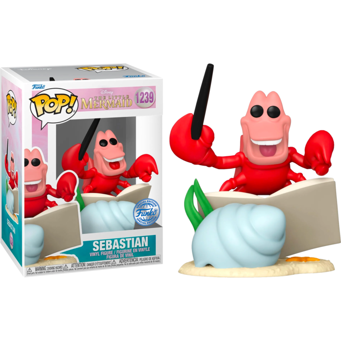 The Little Mermaid - Sebastian Pop! Vinyl Figure