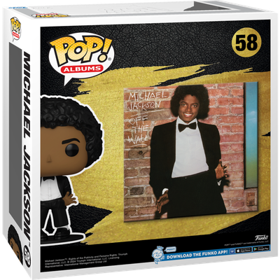 Michael Jackson - Off the Wall Pop! Albums Vinyl Figure - alternate product image 2