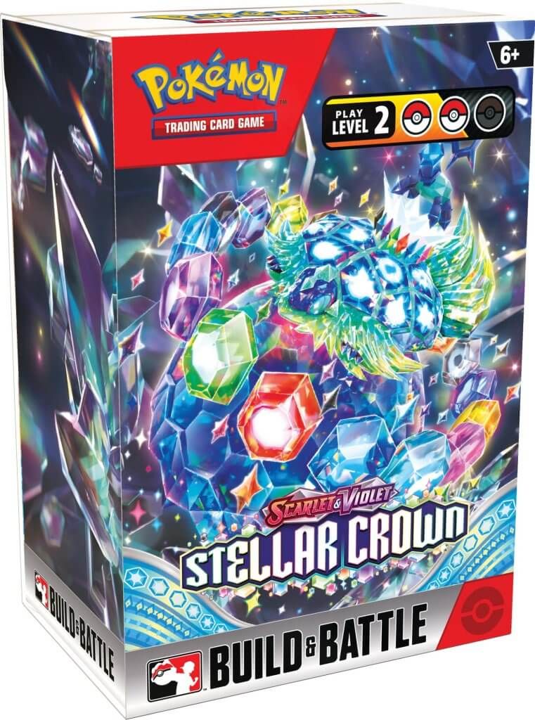 Pokemon - Scarlet &amp; Violet 7 Stellar Crown Build &amp; Battle Box