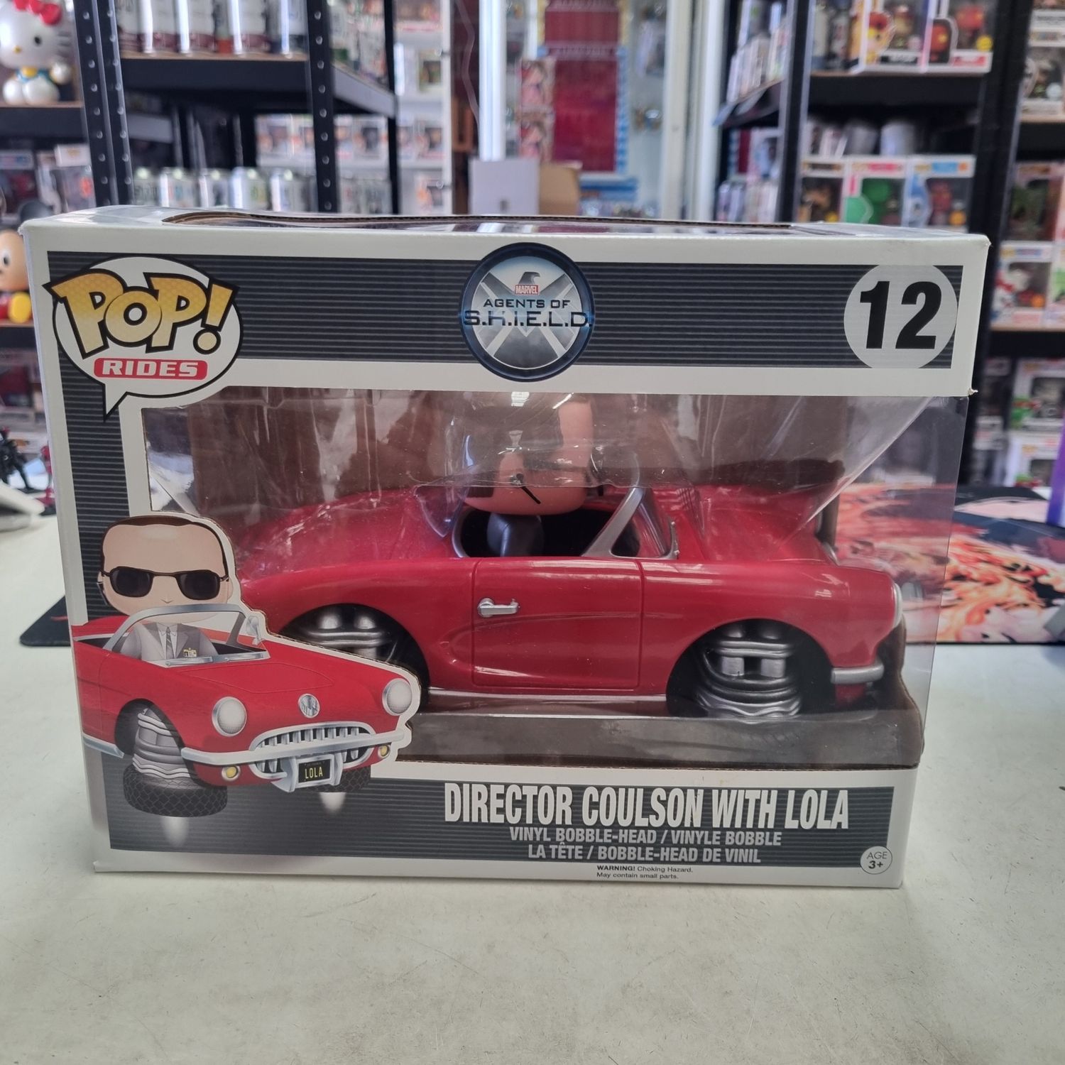 Marvel’s Agents of Shield- Director Coulson With Lola Pop! Rides Vinyl Figure
