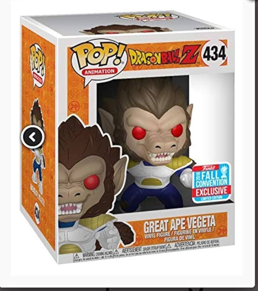 Dragon Ball Z- Great Ape Vegeta Pop! Vinyl Figure (NYCC Exclusive 2018)