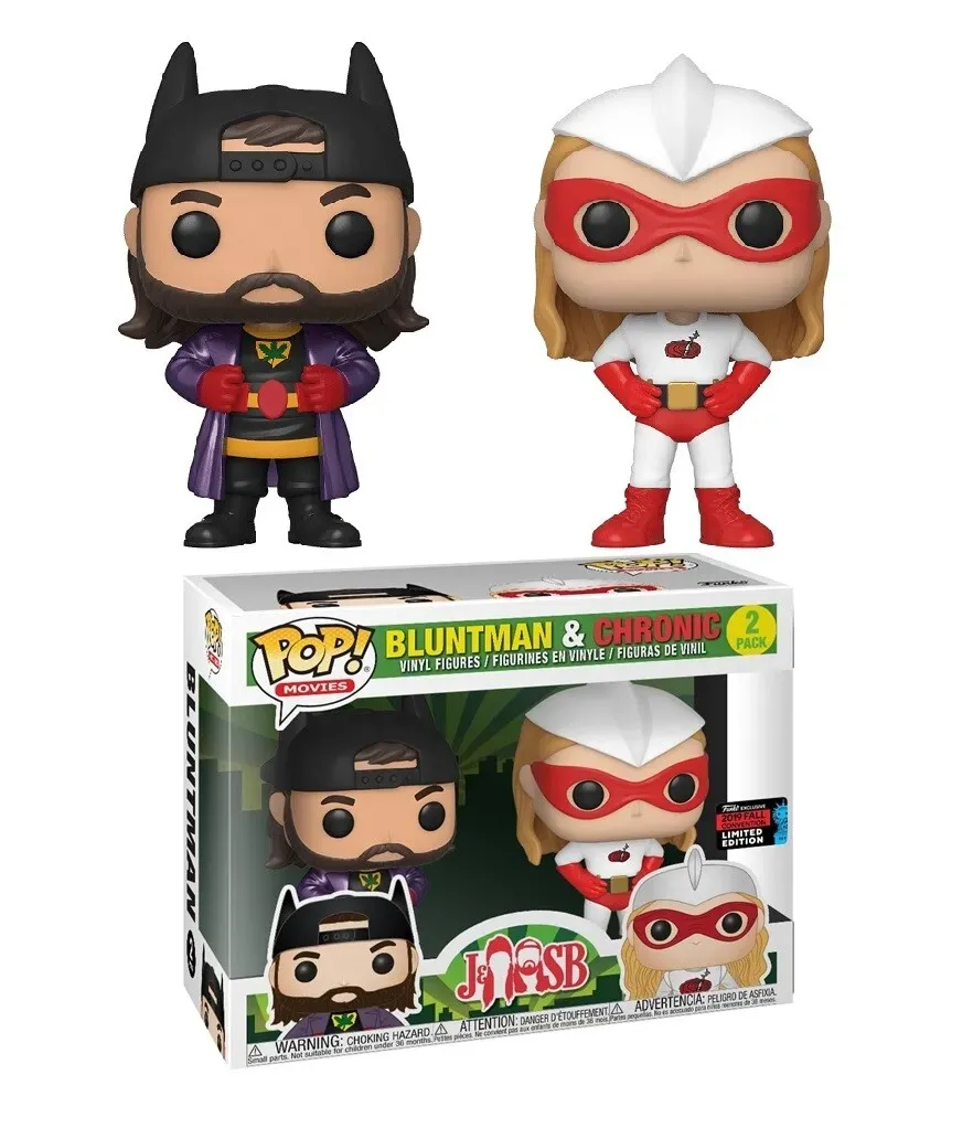 Jay and Silent Bob - Bluntman and Chronic 2-pack Pop! Vinyl Figure (2019 Convention Exclusive)